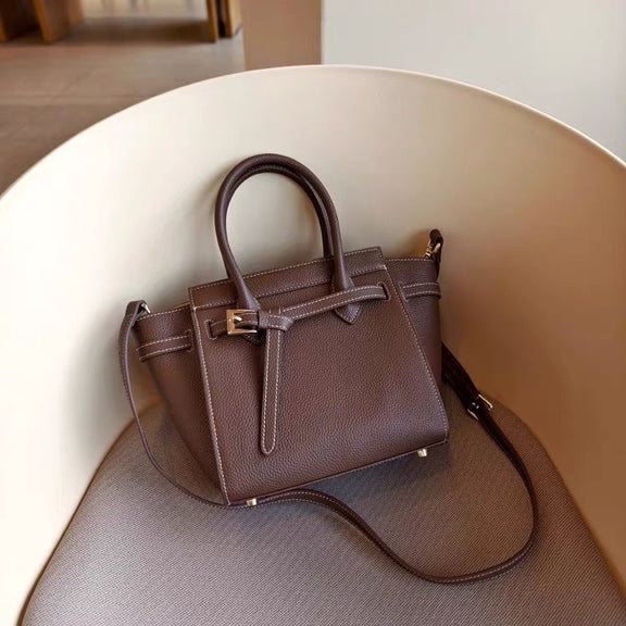 cowhide leather bag