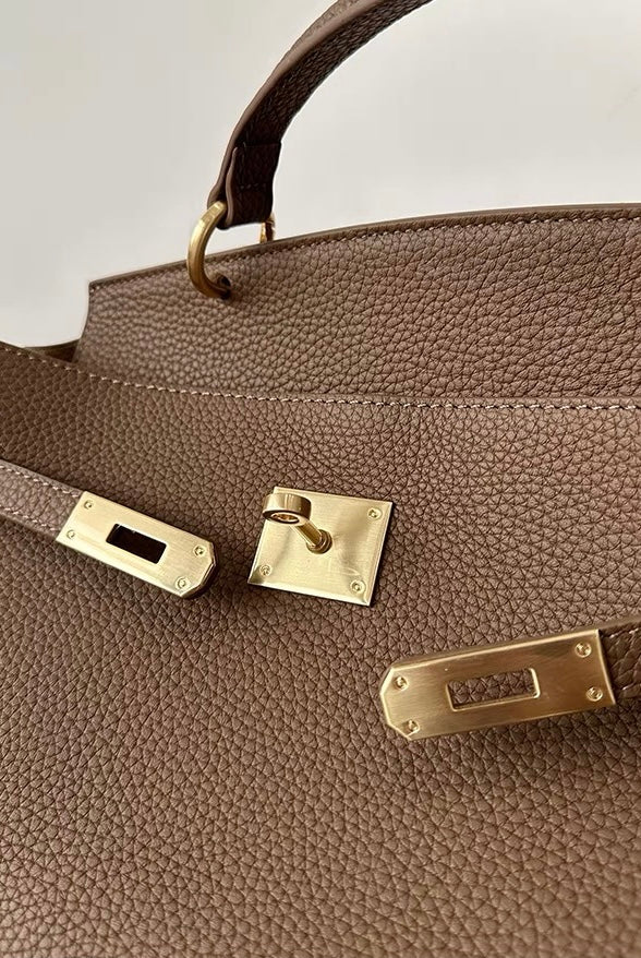 cowhide leather bag