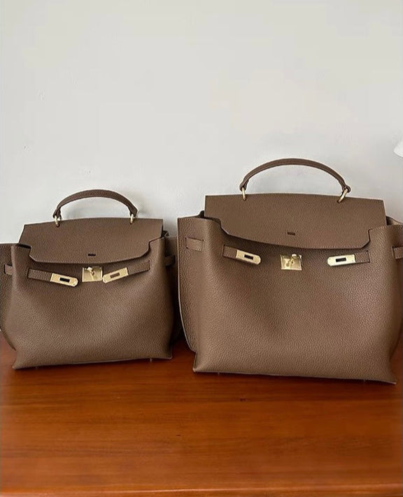 Togo cowhide leather bag – Boutiquebeautybox - Main Image