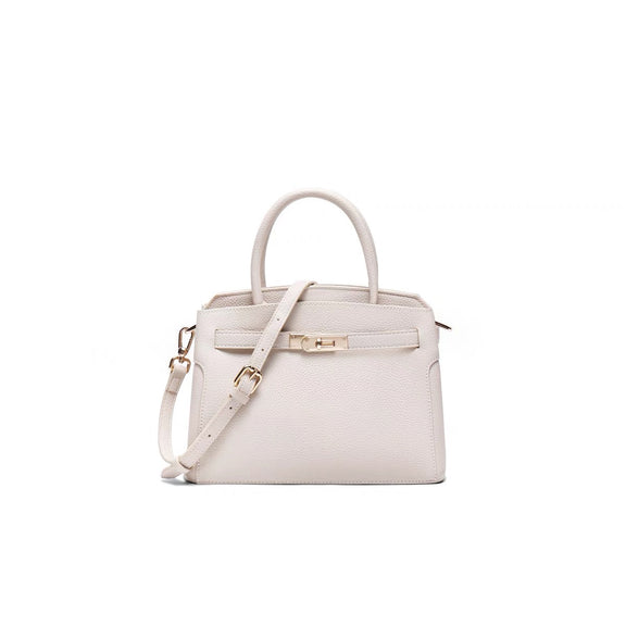 cowhide leather handbag