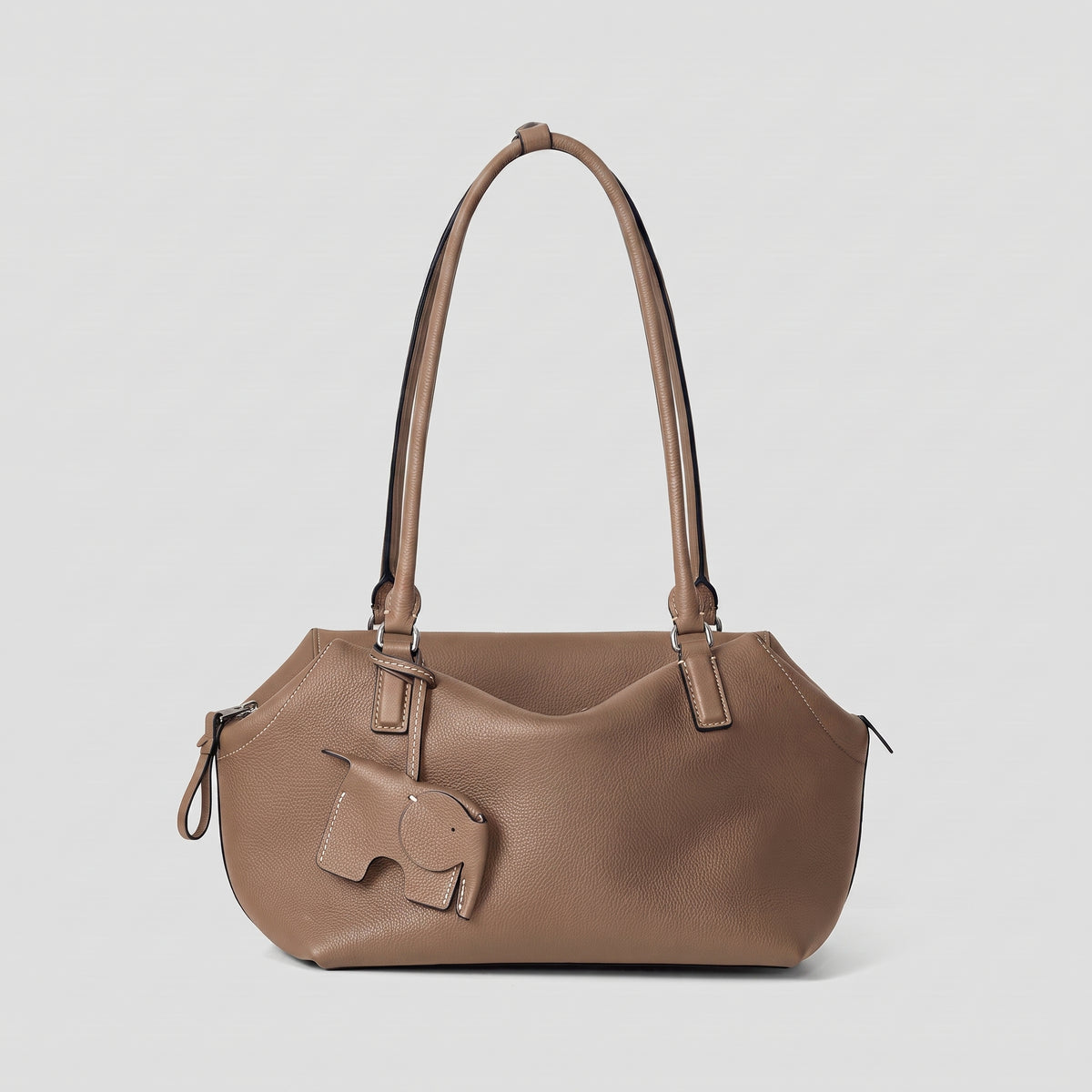 Soft Square Tote | Full-Grain Leather Bag