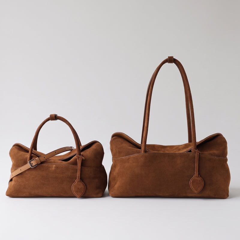Sausage Slide｜Suede Cowhide Tote Bag