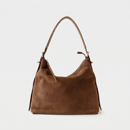 Nubuck leather bag |  Suede bag | Velin