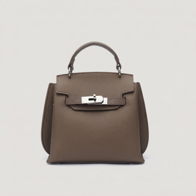 Full-Grain Leather  bag | First record-mini
