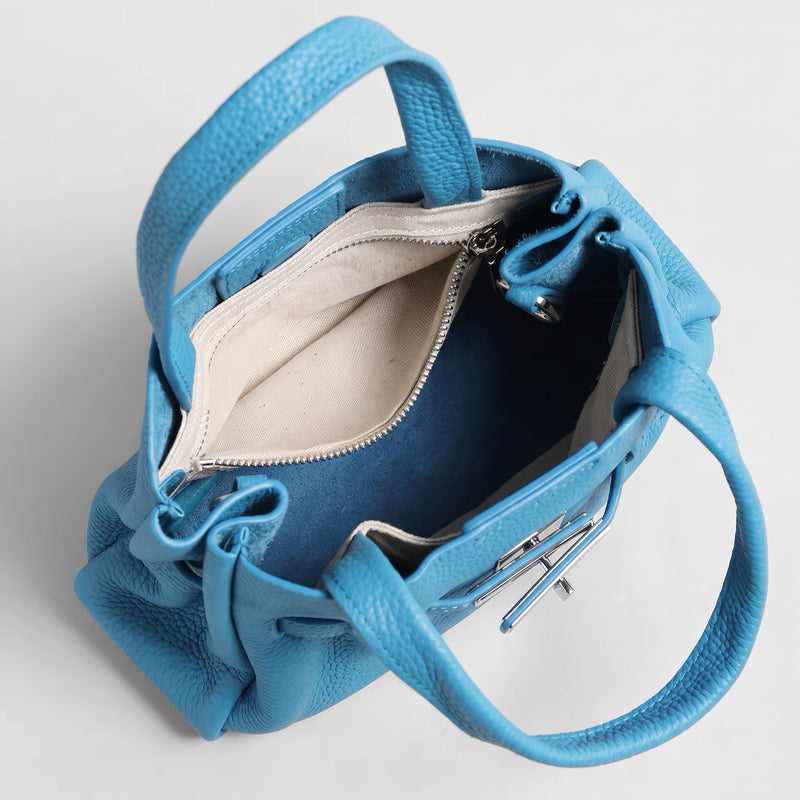 Full-Grain Leather Bag |  Crossbody Bag | Clouds 2#