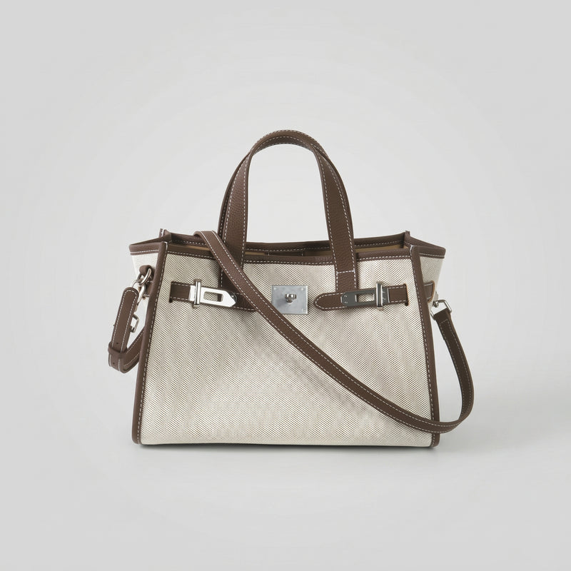 Linen canvas and Cowhi leather | Carter
