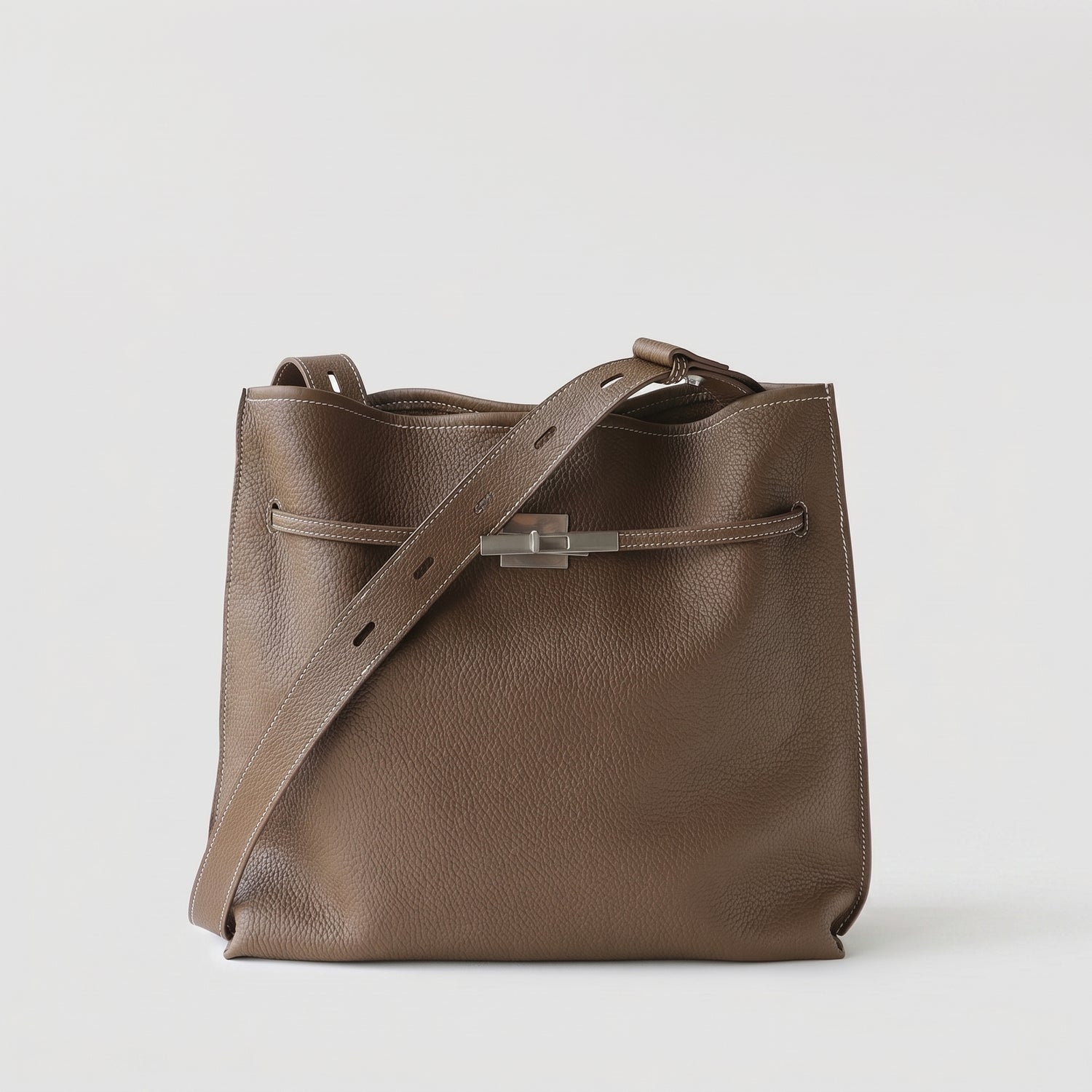Full-Grain Leather Bag | The Slim