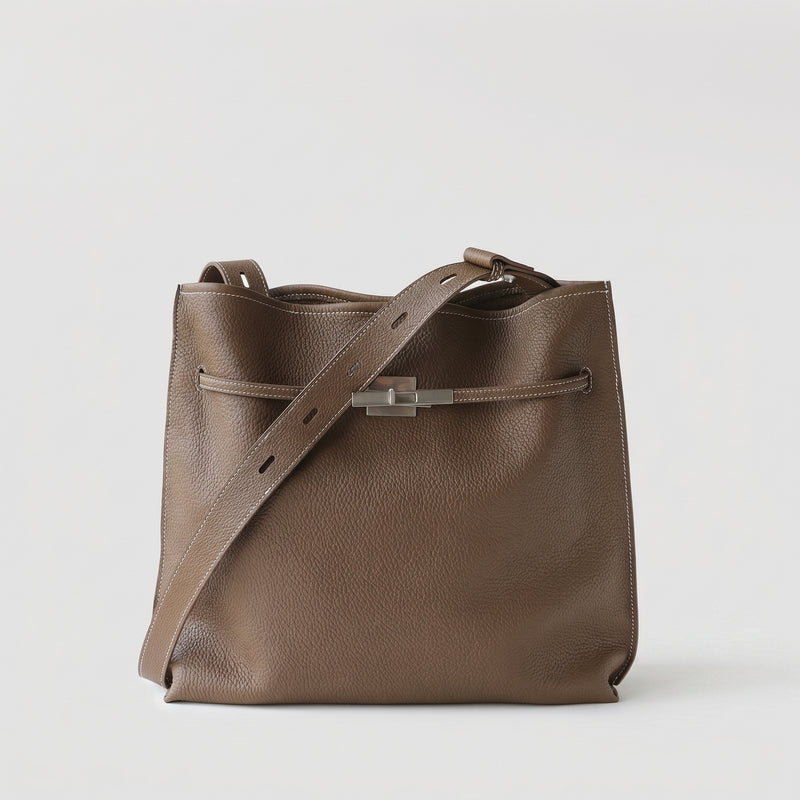 Full-Grain Leather Bag | The Slim