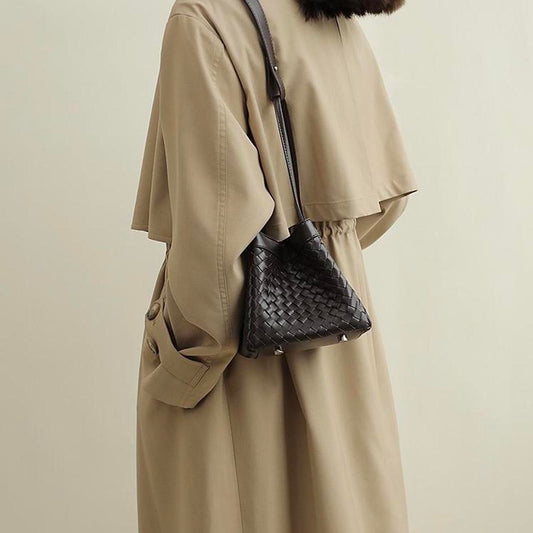 sheep leather bag
