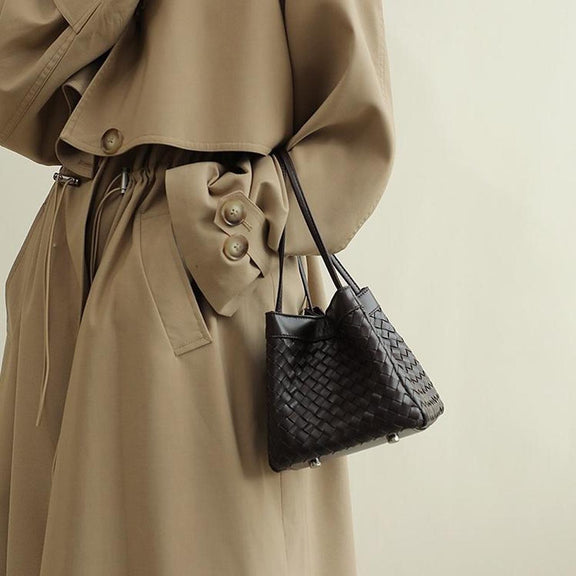 sheep leather bag