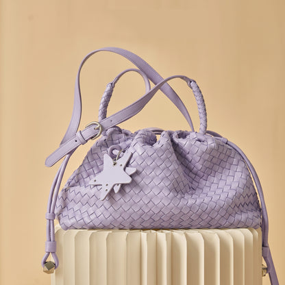 Full-Grain Leather and Satin-Finish Woven Nylon | Hira Air Bag