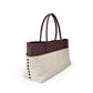 Full-Grain Leather and Canvas Bag | Maxi Carryall