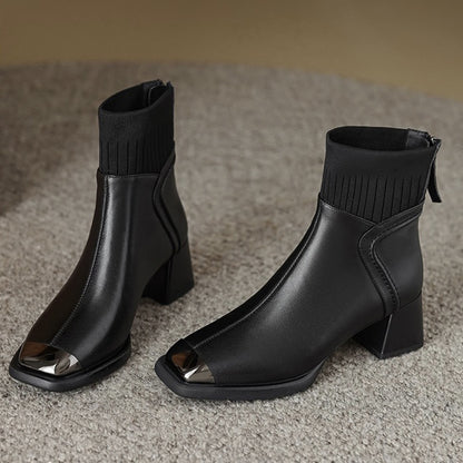 Leather shoes
