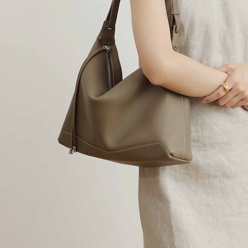 Full-Grain Leather Bag | Hobo | Kite